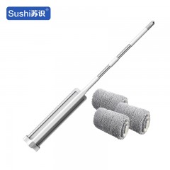 苏识 大号平板拖把 36cm宽尘推板套装配三布 白色 套 4130157