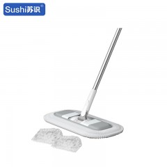 苏识 大号排拖大拖把 45CM宽平板拖把含二布 45*25cm 126cm 白色 套 4130170