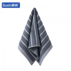 苏识 运动吸汗毛巾 115g 140x70cm 水条纹蓝色 1条装 4180141
