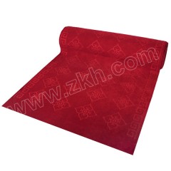 苏识 PVC绒面压花地毯 JJ014 15m×900mm 暗红色 厚6mm 卷