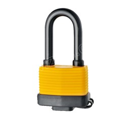 苏识 户外防水千层锁 SS-FSQCS28 79.2×38.8mm 不通开 黄色 把