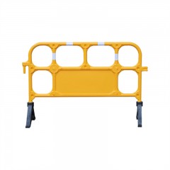 苏识 吹塑移动护栏 XR-1.3 黄色 1300×850×400mm 高密度聚乙烯PE 约5kg 个