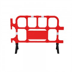 苏识 吹塑移动护栏 XR-156 红色 1400×1000×400mm 高密度聚乙烯PE 约6kg 个