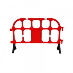 苏识 吹塑移动护栏 XR-SLTM-2 红色 1600×1000×400mm 高密度聚乙烯PE 约7kg 个
