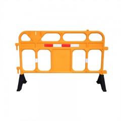 苏识 吹塑移动护栏 XR-SLTM-005 黄色 1600×1000×480mm 高密度聚乙烯PE 约9kg 个