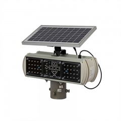 苏识 双面三格小慢字太阳能爆闪灯 XR-BSD-08 400×170×200mm 不含支架 个