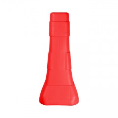 苏识 吹塑一体隔离墩 XR-111 红色 800×180×360mm 空白无字 约2kg 个