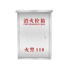 苏识 304不锈钢消火栓箱 SS-XHSX 650×450×220mm 本色 厚1.2mm 含门+框+内嵌箱体 个