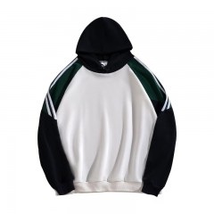 苏识 X002春秋工作服连帽 仿棉款 白蓝 M（套）