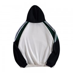 苏识 X002春秋工作服连帽 太空棉款 白蓝 XXL（套）