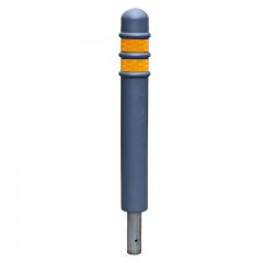苏识 橡胶警示柱 SS-XJJSZ09 1000×125×60mm 黄黑色 重3.7kg 个