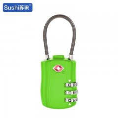 苏识 TSA303绿 TSA密码锁挂锁（计价单位：个）绿