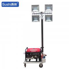 苏识 SY6822-4x100W LED移动照明车移动工作灯 （计价单位：台）黄色