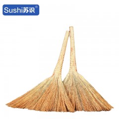 苏识 农村老式扫帚手工车间物业清洁扫地庭院高粱苗扫把笤帚 高1.5cm 头宽60cm 把