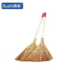 苏识 农村老式扫帚手工车间物业清洁扫地庭院高粱苗扫把笤帚 高1.2cm 头宽60cm 把