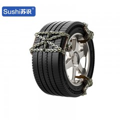 苏识 轿车越野suv面包轮胎铁链自动收紧通用型 米子大号6条