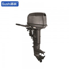 苏识 抗洪防汛橡皮艇充气冲锋舟25匹船外机 适配3.5-6米 套 1820230