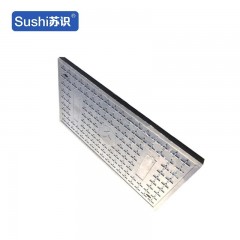 苏识 WJW1201 树脂电力盖板变电站重型绝缘阻燃防火复合电缆沟盖板 内衬钢筋 650*500*40