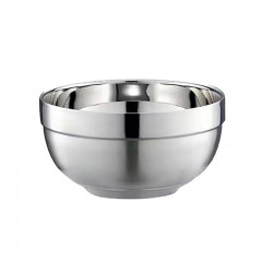 苏识 304不锈钢双层碗 SS-BXGSCW07 φ18cm 高8.2cm 个