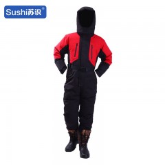 苏识 低温连体防寒服防冻服 升级版红黑（后背+拉链）XXXXL 套 3522317