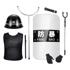 苏识 防暴八件套 SS-FBLJT 含防暴头盔×1个+防刺服×1个+脚叉×1个+防暴盾牌×1个+橡胶棍×1个+强光手电×1个+脚叉×1个+防割手套×1双 套
