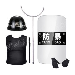 苏识 防暴六件套 SS-FBLJT 含防暴头盔×1个+防刺服×1个+脚叉×1个+防暴盾牌×1个+橡胶棍×1个+防割手套×1个 套