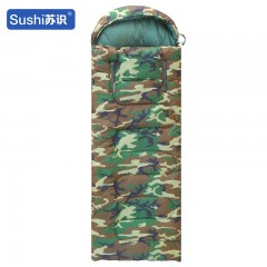 苏识 户外单兵野营露营抗寒保暖应急睡袋（180+30）*75cm 大花迷彩伸手款（件） 18120059
