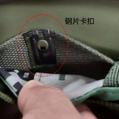 苏识 凯夫拉头盔下巴带 防爆头盔配件 一字型军绿色挂钩款（个） 18120095