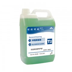 佰特丽威 中性清洁剂 T2 1gal×4桶 4桶/箱 箱