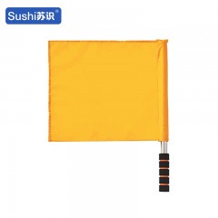 苏识 田径比赛裁判信号发令旗交通指挥旗 黄色 32*37*46cm 面 1420233