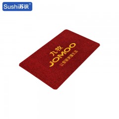 苏识 家用吸水地垫 50*80CM 酒红色 块 1210022