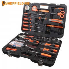 钢盾 SHEFFIELD S010057 57件套电讯维修组套 双色弹性橡胶手柄合金钢批杆螺丝刀组套