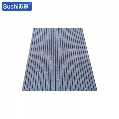 苏识 七条纹门口地垫 TPR底 1.2*15米 浅灰色 件 1210120