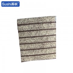 苏识 七条纹门口地垫 TPR底 0.9*15米 棕褐色 件 1210124