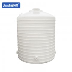 苏识 8000L塑料储水桶 水箱水塔水罐带接头阀门 白色（个）2240021