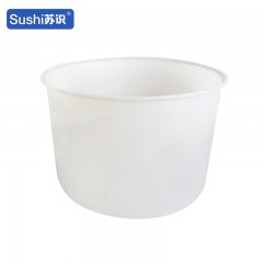 苏识 200L塑料大圆桶 牛筋敞口酿造发酵桶 白色（个） 2240052