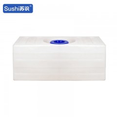 苏识 70L方形塑料桶 加厚耐腐蚀耐酸碱设备水箱 300*350*745mm（个）2210155