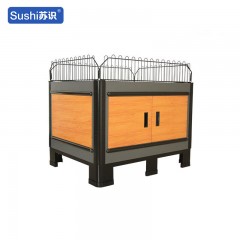 苏识 可移动促销台 适用超市商场促销展示台1200*800*850木纹转印（台）2260011