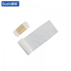 苏识 生物降解环保分类加厚垃圾袋 白色 无印刷 平口 45*50cm 20只/卷  5卷 4140092