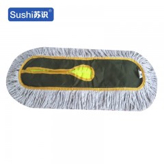 苏识 XJZ066 拖把平板棉线托把排拖大号 替换布100cm（不带杆子和铁架） 2把/包
