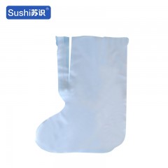 苏识 一次塑料性鞋套 均码 透明绑带款 10只/件 3132250