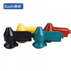 苏识 JG037 低压水平变压器护罩户外护套 硅胶护罩变压器罩 桩头1只  黑色