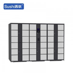 苏识 YJ00028/3 电子存包柜智能储物柜微信指纹条码人脸识别 36门刷卡系统