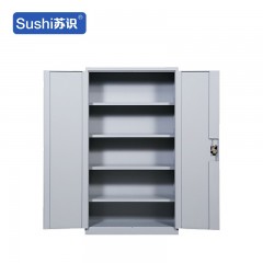 苏识 YJ00041/1 重型工具柜子工厂车间用铁皮收纳箱 灰白5层