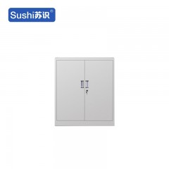 苏识 YJ00061/5 钢制文件柜铁皮柜办公室档案柜财务储物柜 对开门矮柜 厚1.4mm