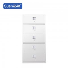 苏识 YJ00056/5 钢制文件柜铁皮柜办公室档案柜财务储物柜 通五节文件柜（整装） 厚1.4mm