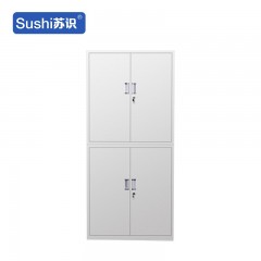 苏识 YJ00053/2 钢制文件柜铁皮柜办公室档案柜财务储物柜 分双节文件柜（上下分体） 厚1.1mm