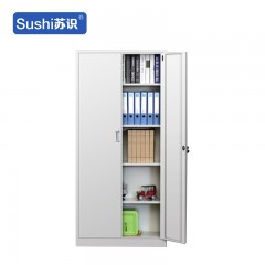 苏识 YJ00051/3 钢制文件柜铁皮柜办公室档案柜财务储物柜 对开门文件柜 厚1.2mm