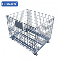 苏识 折叠式仓储笼 周转箱物流台车外形尺寸1000*800*840 承重1500kg（套）6240018