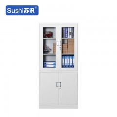 苏识 YJ00045/2 钢制文件柜铁皮柜办公室档案柜财务储物柜 大器械文件柜 经济款